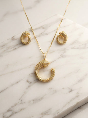 Welady Pavé Jewelry Set