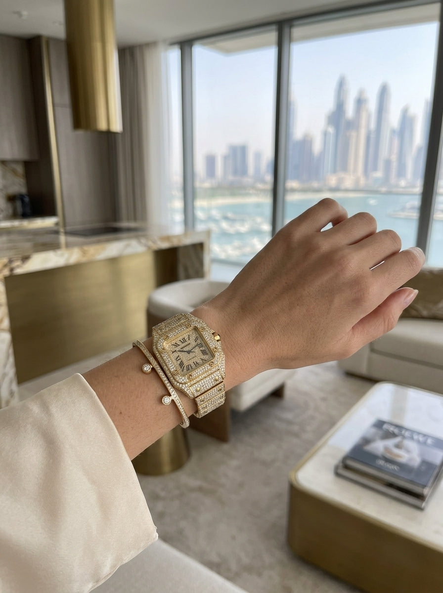 Women Gold Watch